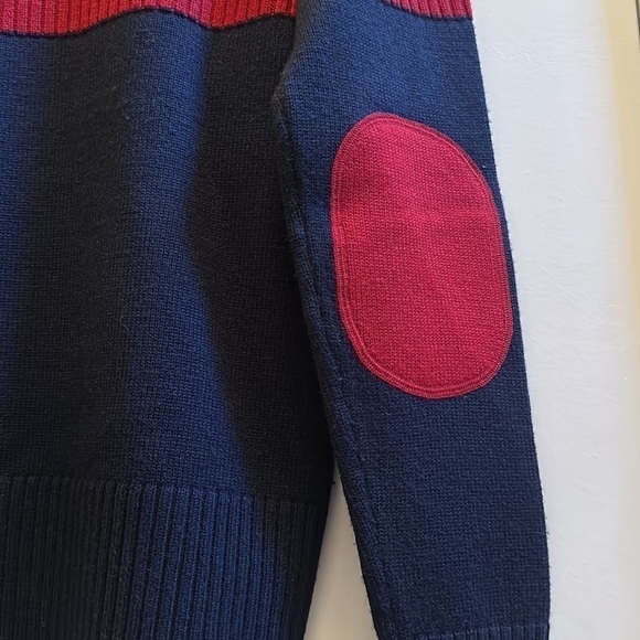 Boast Bar Stripe 100% Merino Wool Sweater, S NWOT - Picture 5 of 6